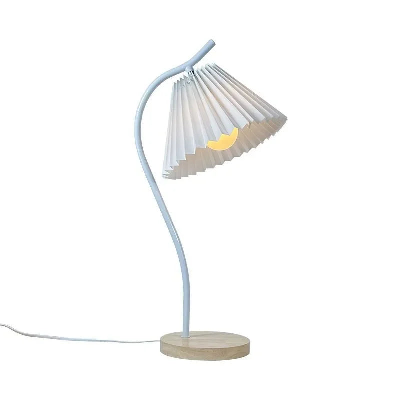 Nordic e27 led wooden desk lamps vintage black white iron table lights rod countryside style bedside reading lighting