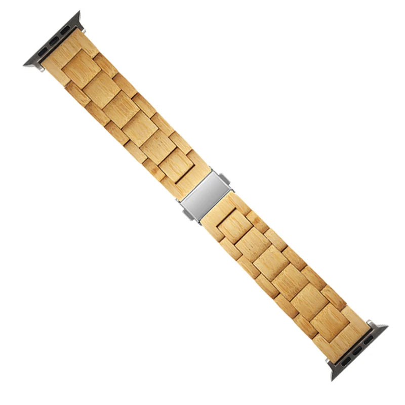 Wooden band for apple watch ultra 49mm se 44 40mm 38 42mm correa wood luxury bracelet iwatch series 8 7 6 5 4 41 45mm
