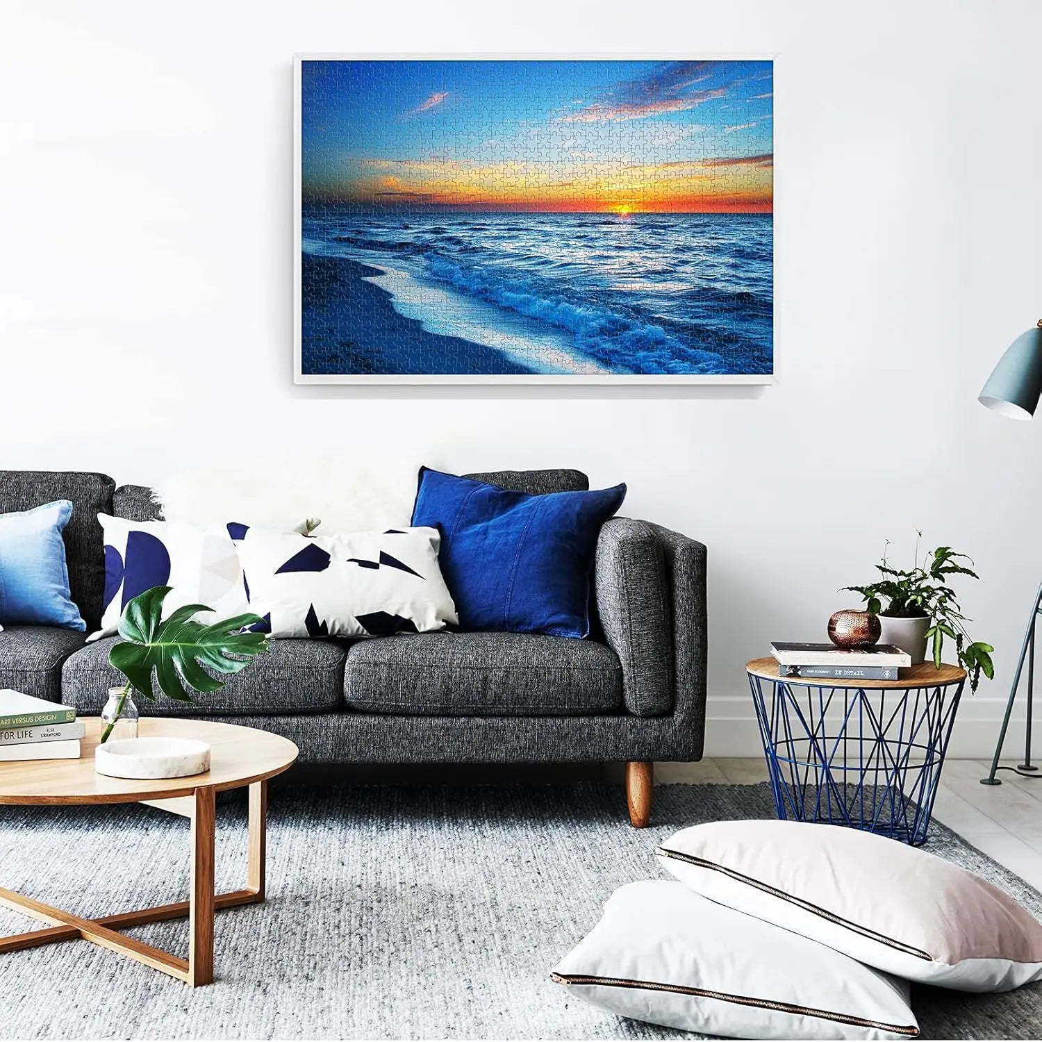 1000/500/300/120 pieces hawaiian sunset beach jigsaw puzzles for adults home decor challenging family fun educational