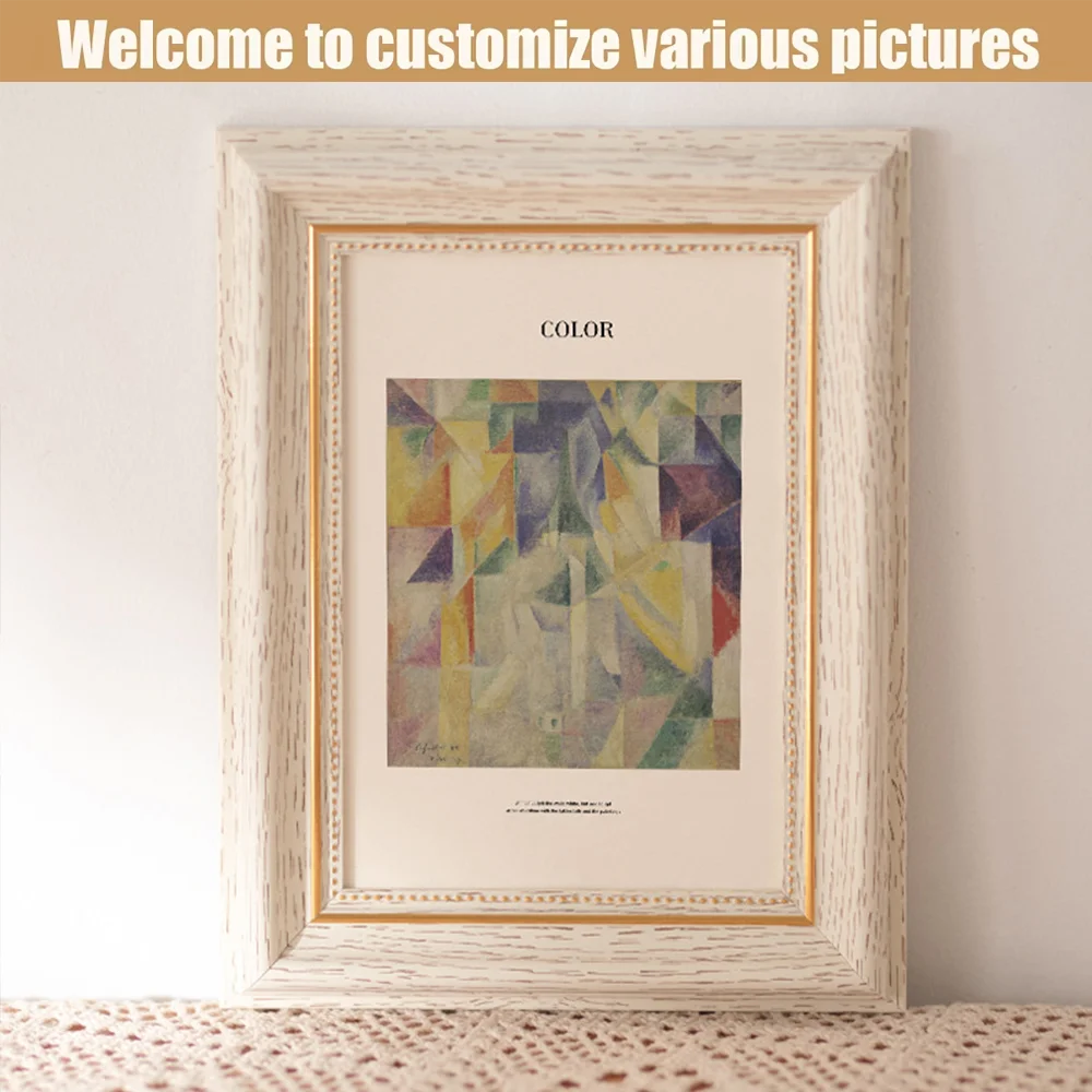 Personalized wooden photo frames custom frame ornaments simple holiday gifts indoors commemorate precious memories