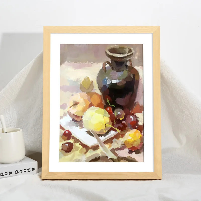 Modern mat sle wood puzzle picture frame hanging wall art 000/500/300 pieces decoration home acce... - 500/520 pieces