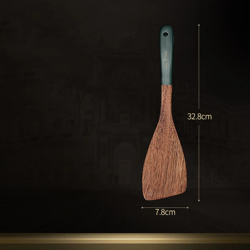 Wooden cooking utensils natural wenge wood non-stick cookware spatula shovel rice spoon kitchen tool accessories - type
