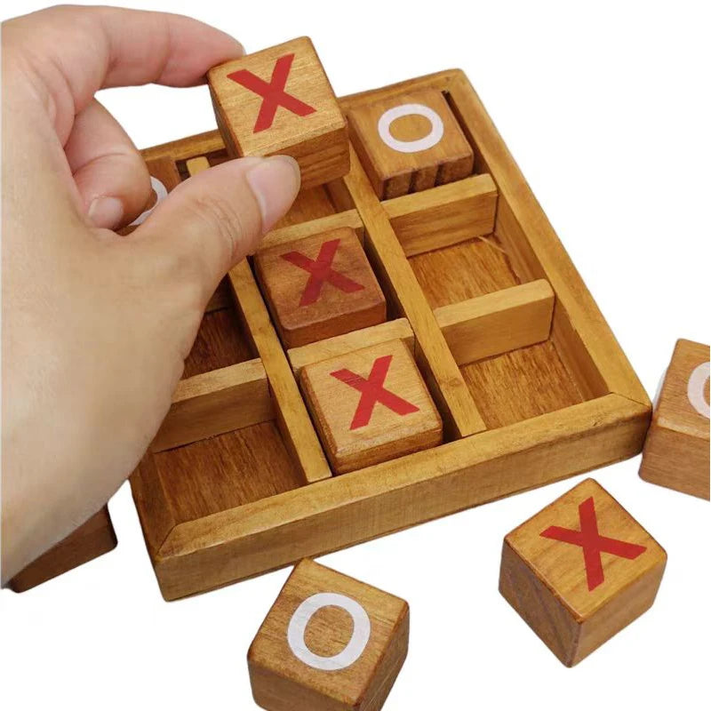 Tic tac toe strategic board game for kids and adults educational toys fun logic challenges family travel outdoor best