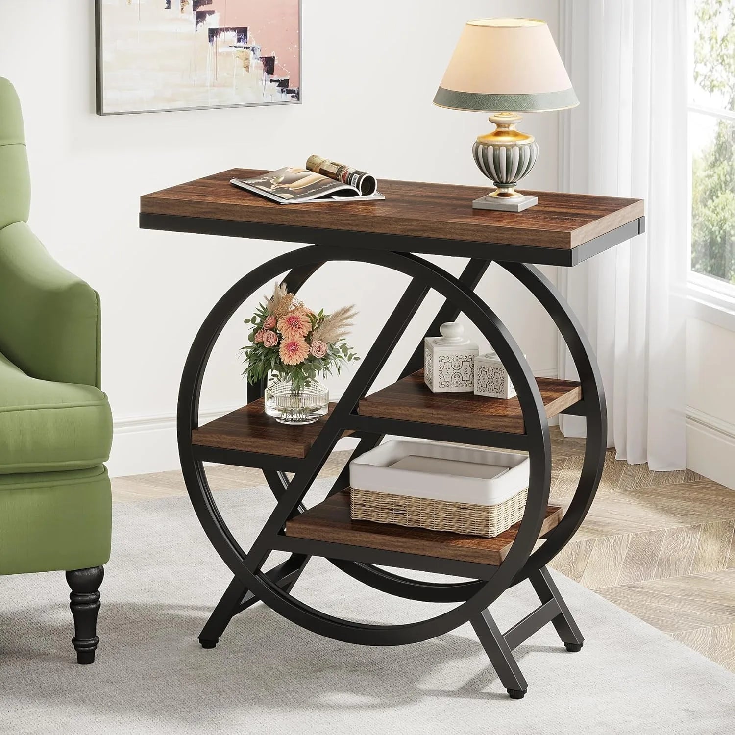 3-tier-narrow-side-table-with-storage-wood-sofa-side-table-with-geometric-metal-frame-nightstand-for-bedroom-living-room