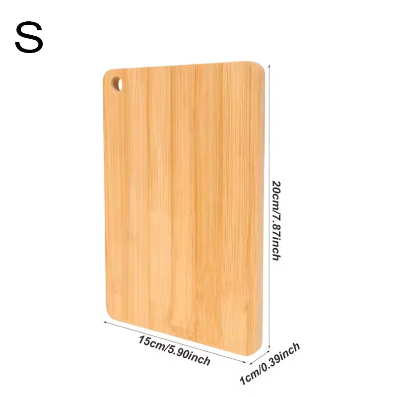 Kitchen wooden chopping boards cutting board double-sided available thick perfect for and dining room - s