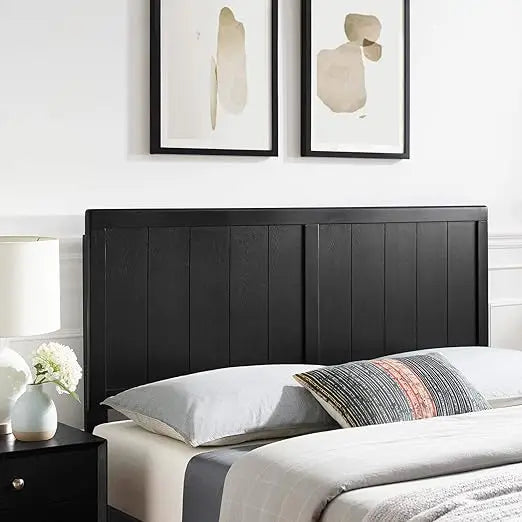 Robbie full wood headboard in black by modway mod-6217 - united states / b08gmbv5nk