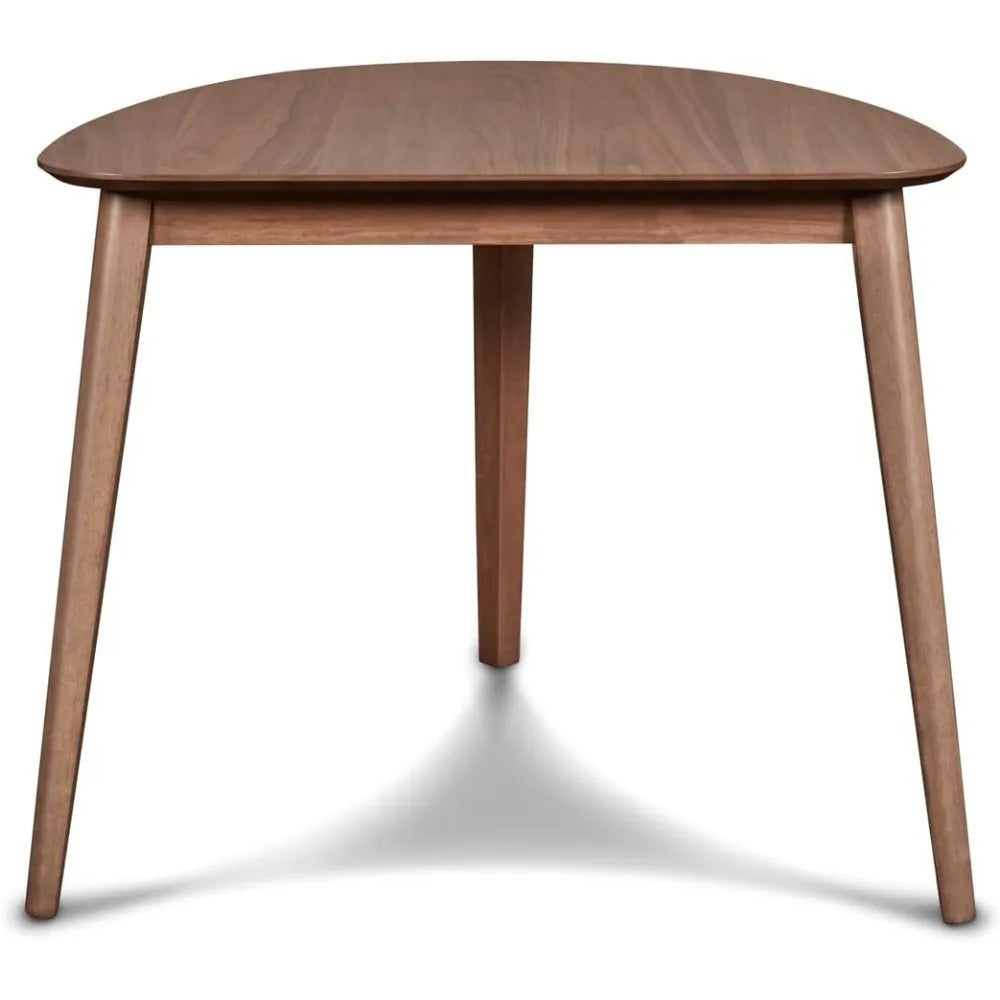 Oscar wood corner table walnut
