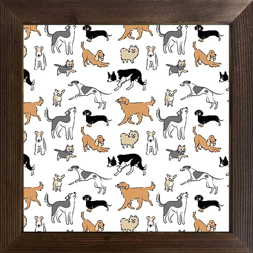 Available home classroom holiday decoration of cartoon animals cool picture case wooden frame oil painting - united