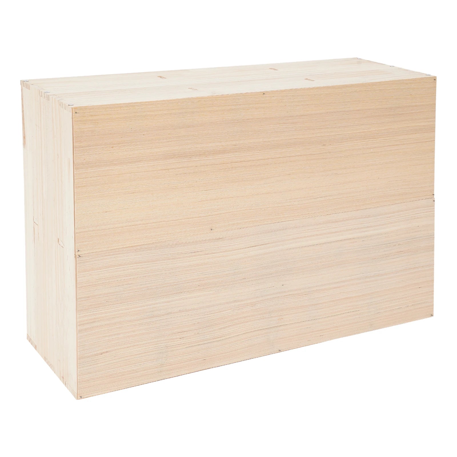 6-compartment solid wood shelves wooden cube shelf bookcase floorstanding bookshelf with 3 fabric baskets - beige