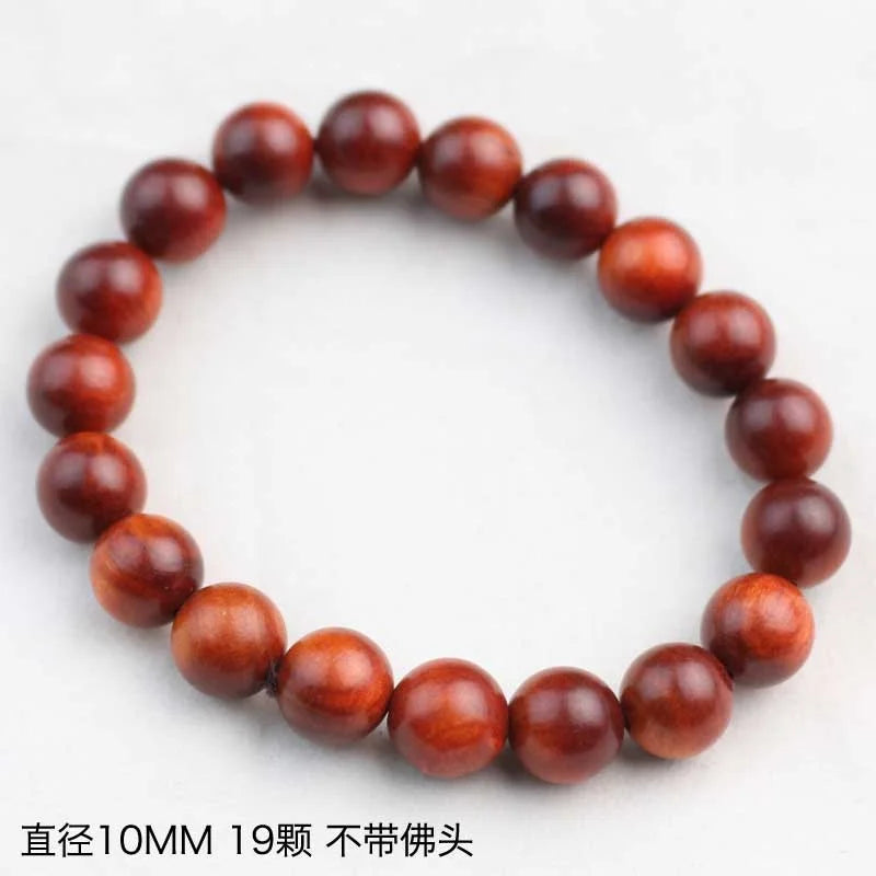 Indonesian blood dragon wood bracelet 2.0 log ice translucent 108 buddha beads couple jewelry gift amulet