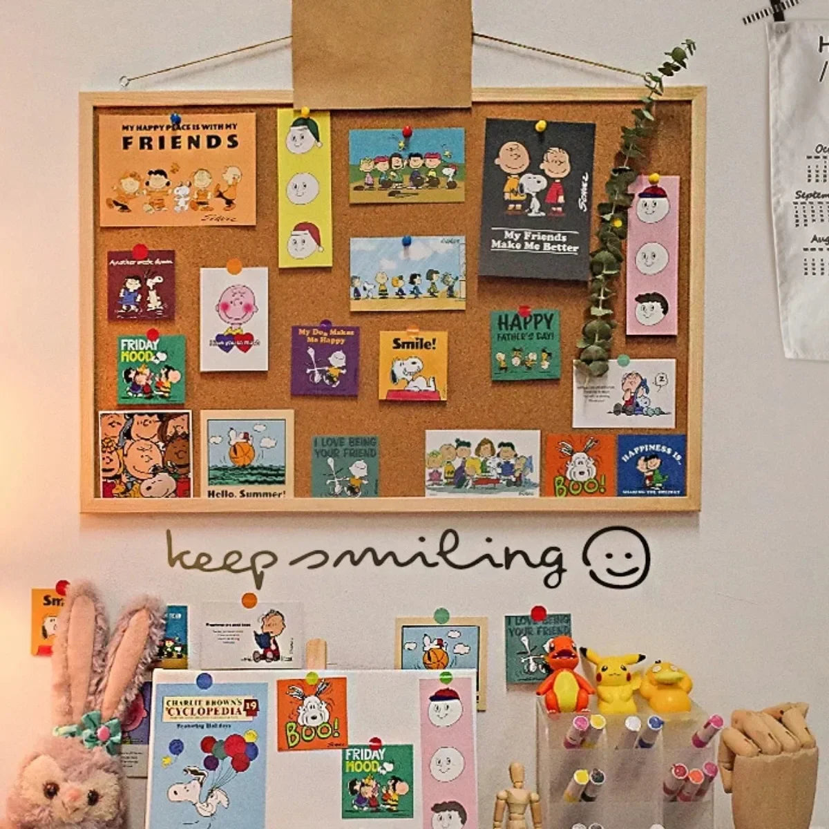 Vintage cork board decoration wall hang message boards wooden letter pins background photo plate home decor