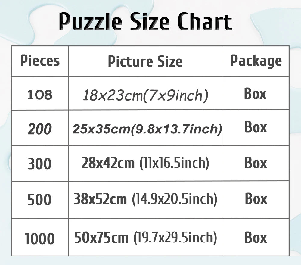 Disney stitch puzzle 108/200/300/500/1000 pieces game jigsaw toys gifts wooden high-quality floor puzzle