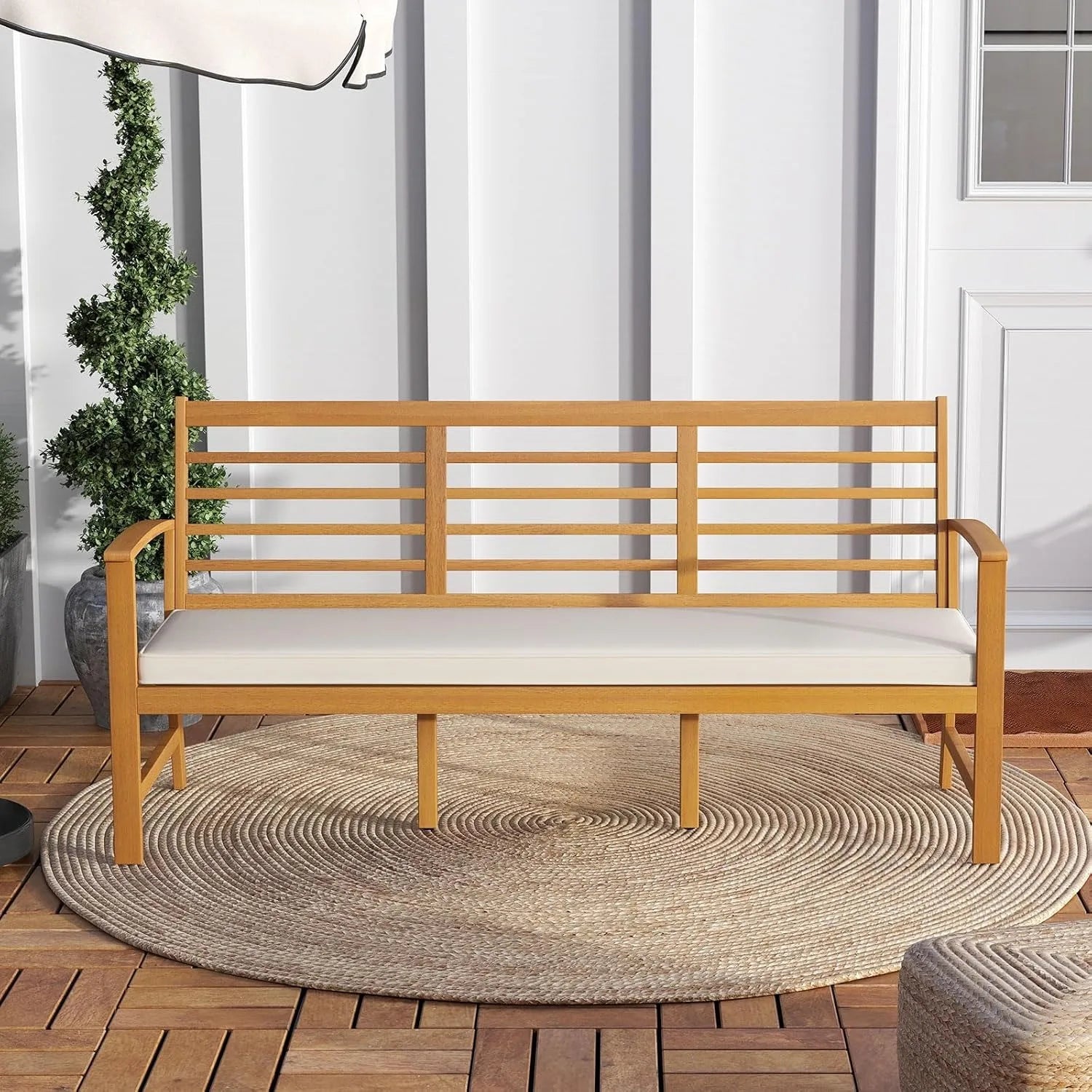 64-inch-patio-acacia-wood-bench-3-seat-extra-long-chair-with-cushion-slatted-seat-backrest-3-person-outdoor-wood