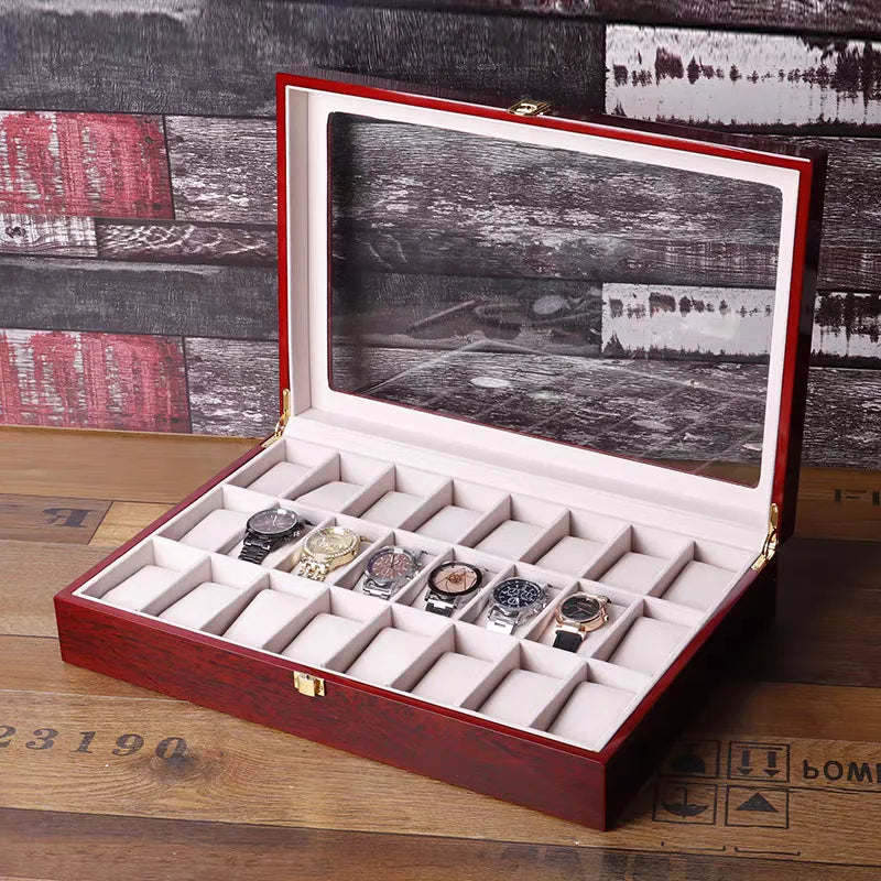 24-slot-wooden-watch-organizer-case-display-box-glass-top-jewelry-storage-box-with-lock-room-display-storage-organizer
