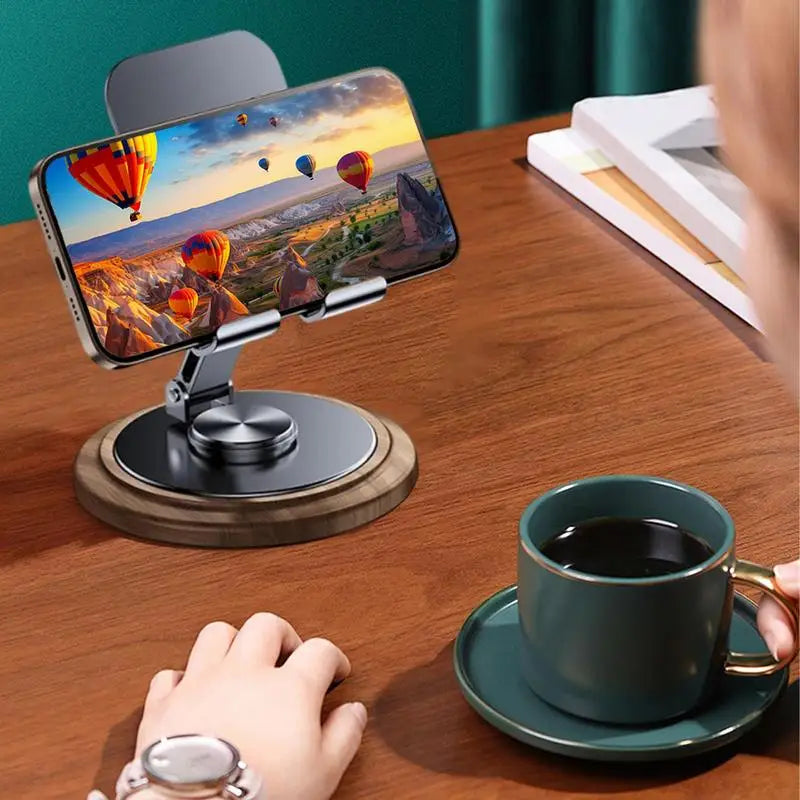 360 degree metal desk mobile phone holder stand for iphone ipadxiaomi adjustable desktop tablet cell