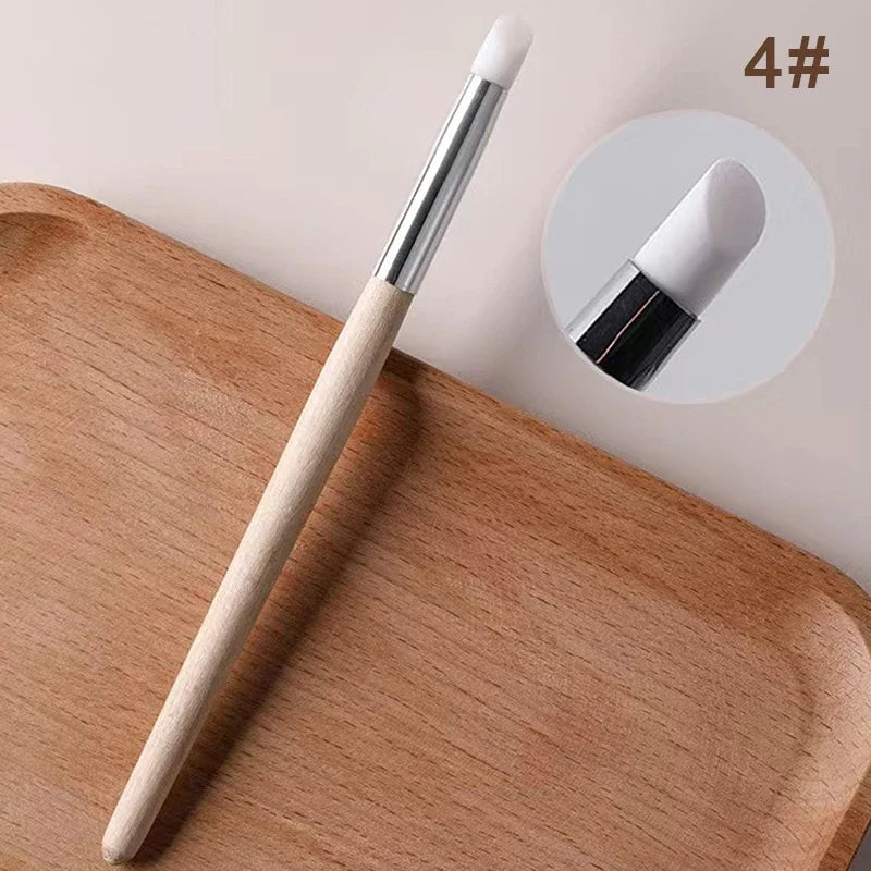 High quality wood watch dial cleaning pen carving emboss manicure brushes dust cleaner repair tools for clock 1pcs