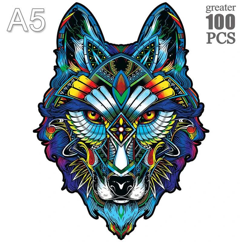 Diy wood jigsaw for kids adult yinyang tree elephant wooden animal puzzle high quality hippopotamus puzzles brain