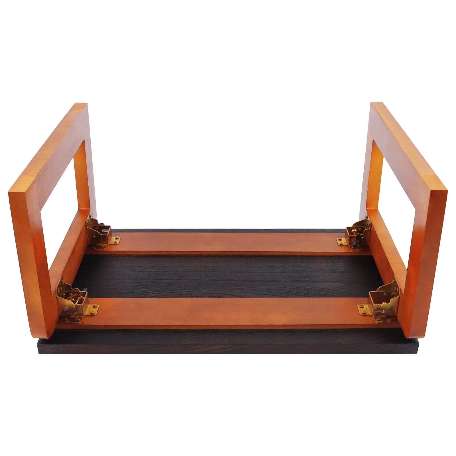 Folding laptop tray desk 24x16in wood floor bed table low for sitting on the floor,foldable coffee - united states