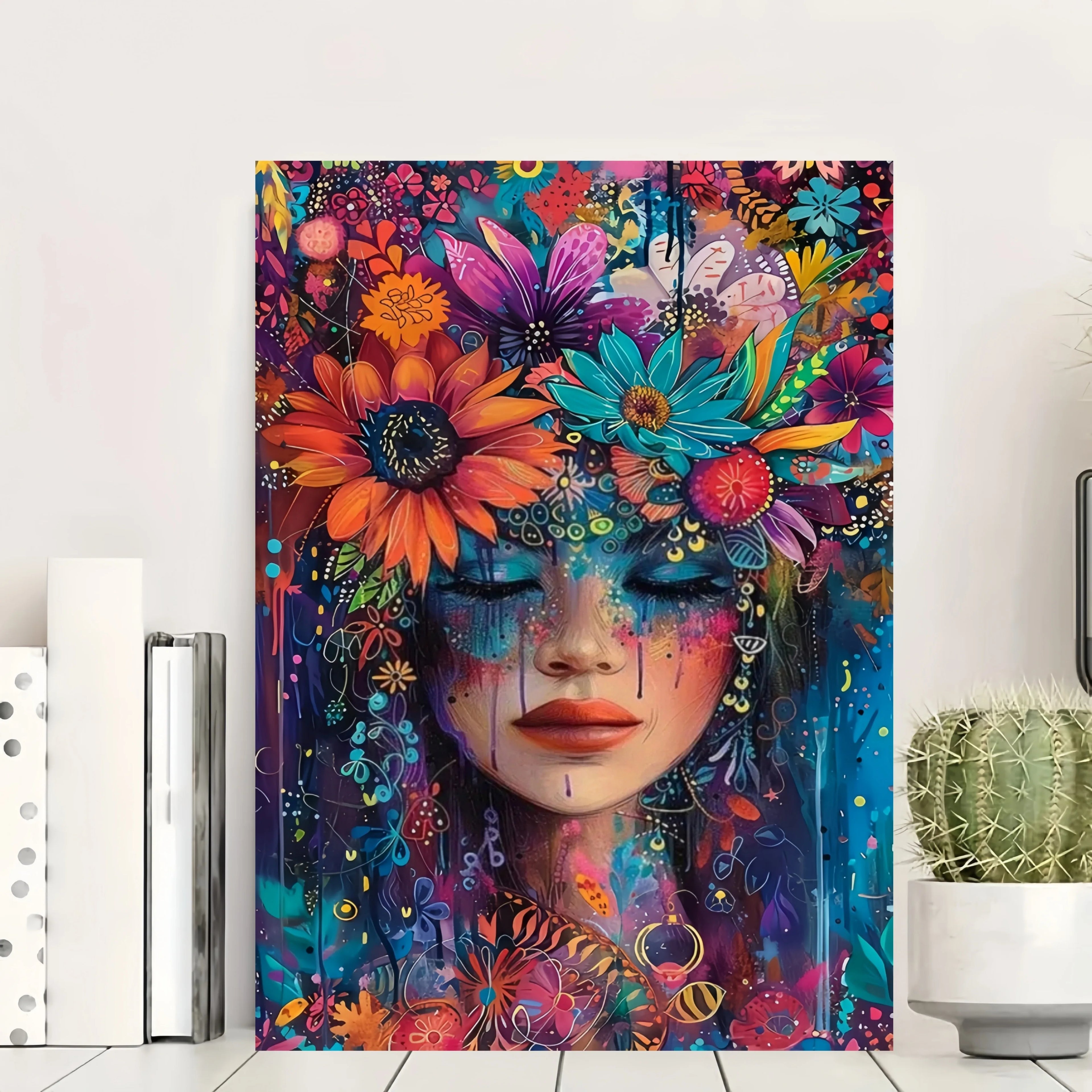 300/500/1000pcs flower themed paper puzzle for adult beginner fun family activities birthday gift children over 14