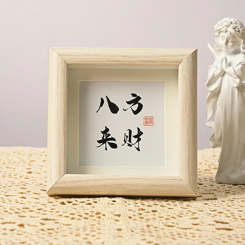 2025 autumn winter new wooden photo frame,elegant home decorative item classic style for picture frames,nice tabletop