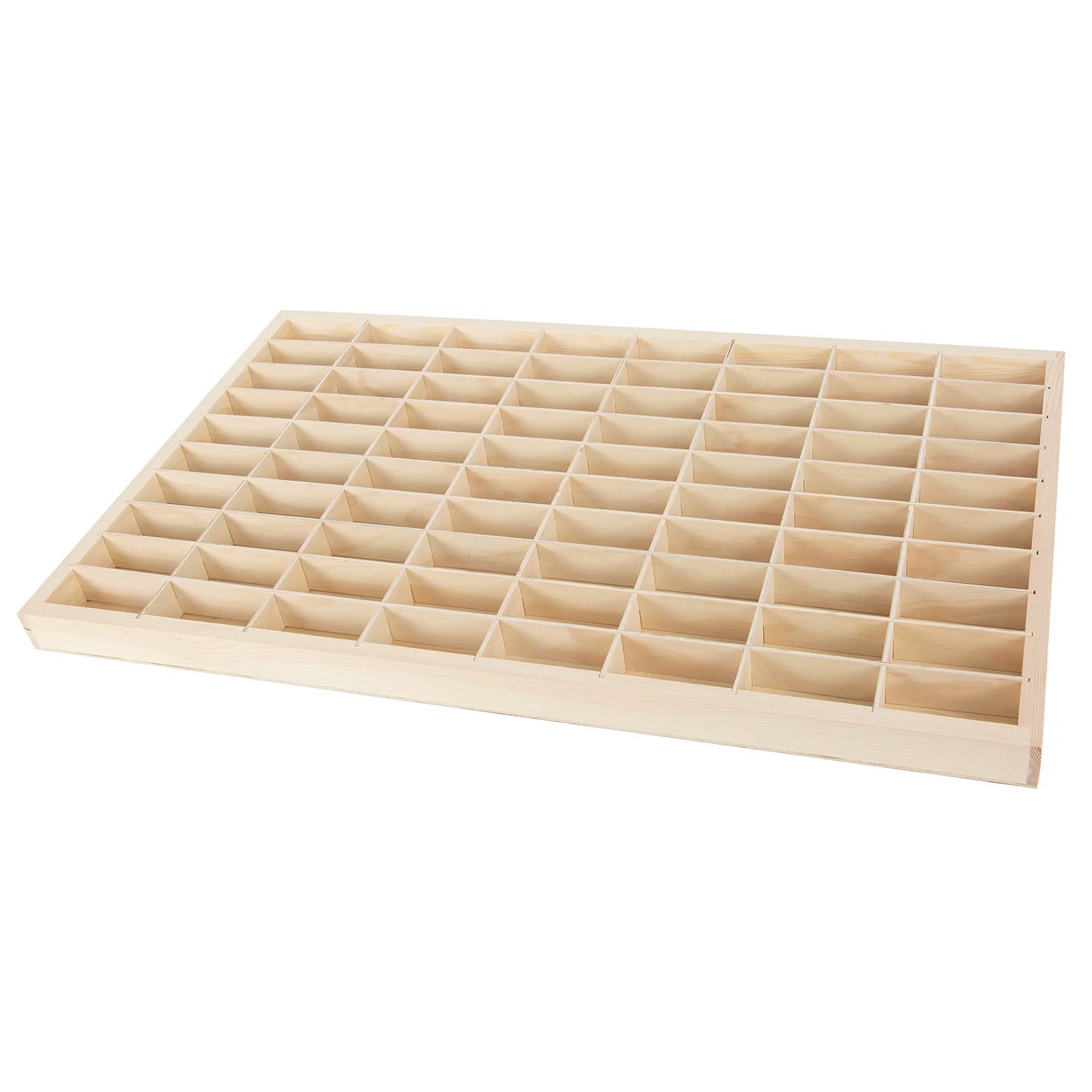 80 grids for hot wheels diecast car matchbox 1/64 wood display shelf toy storage - tt2320902 / united states