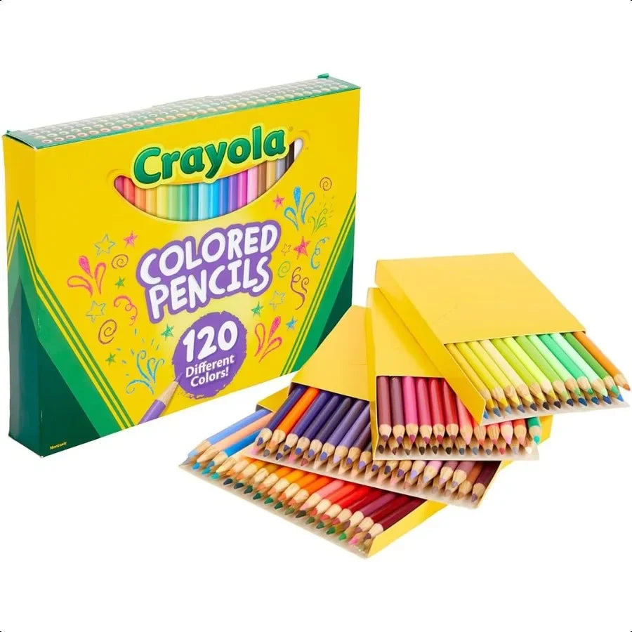 Colored pencils set for 120ct bulk art plies back to school entials teacher classroom must haves coloring book - united
