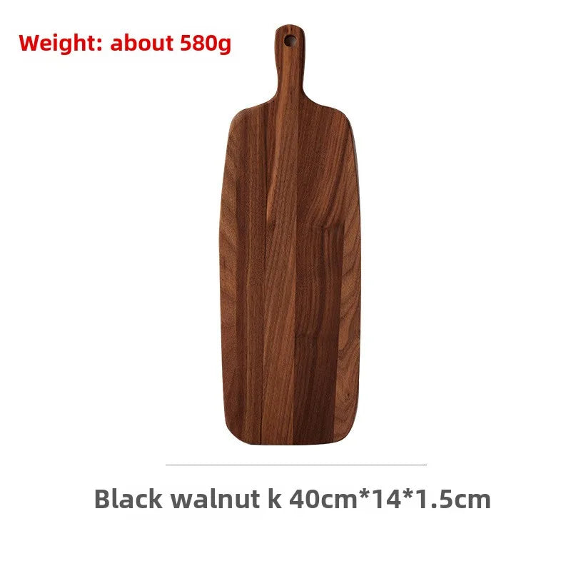Acacia walnut cutting board wood cheese cheese steak outdoor camping portable fruit - bb
