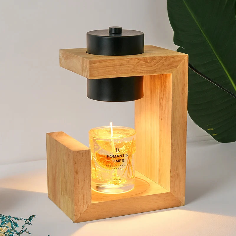 candle-warmer-lamp-aromatherapy-wax-table-bedroom-wood-nordic-melting-timing-110v-230v-indoor-lighting-lights
