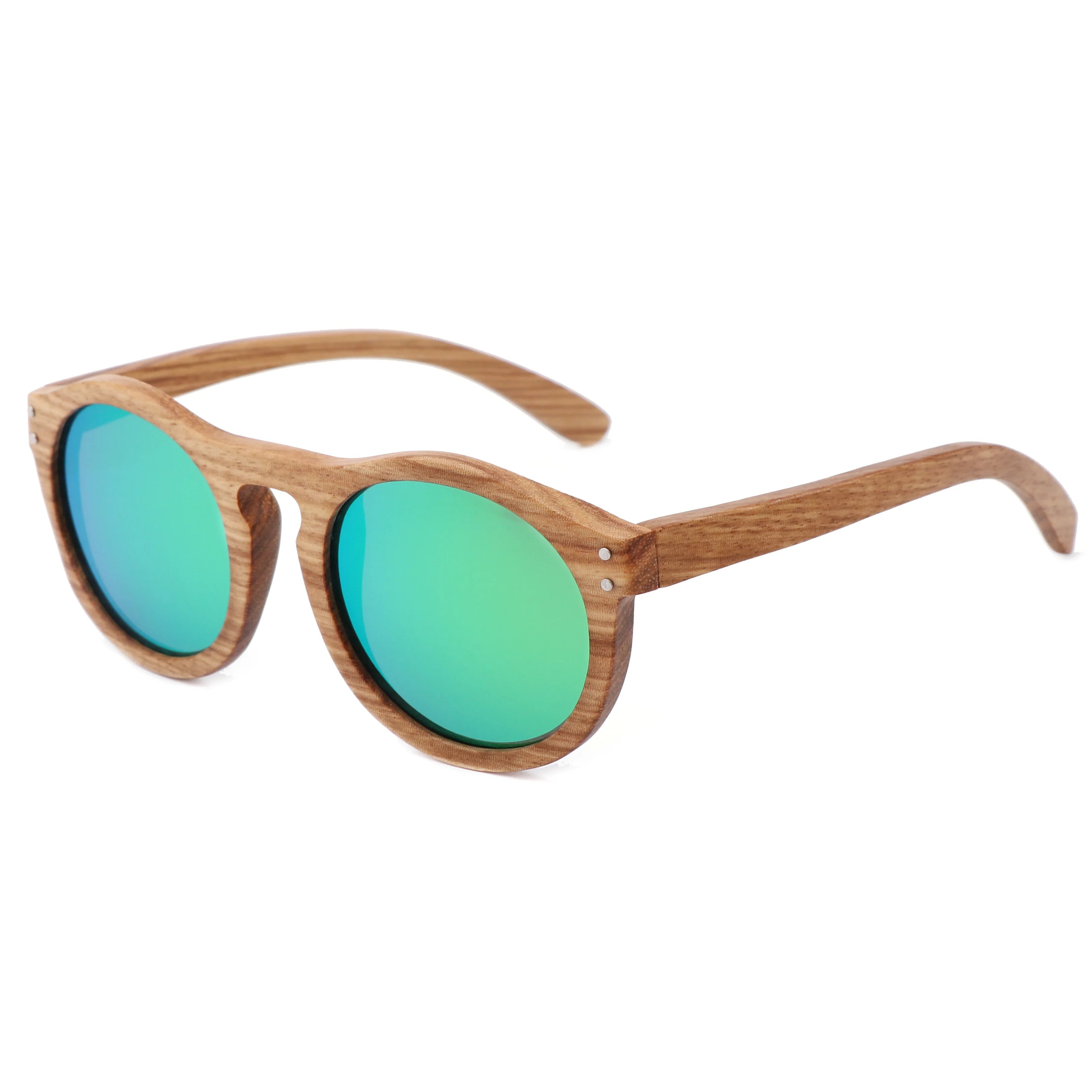 2023 new 100% real zebra wood sun glasses women round wooden sunglasses uv400 fashion sunglass sport driving oculos