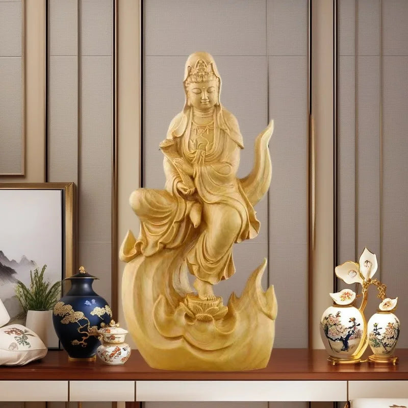natural-cypress-guanyin-decorative-figures-statue-solid-wood-carved-chinese-buddha-statues-home-room-office-feng-shui-art-statue