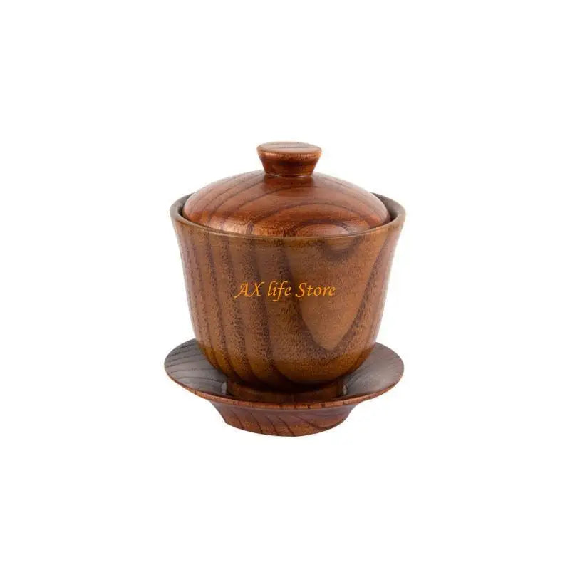 J2ha wooden mugs vintage teacup handmade mug coffee espresso tea cups log solid material for kitchen - covering a tea