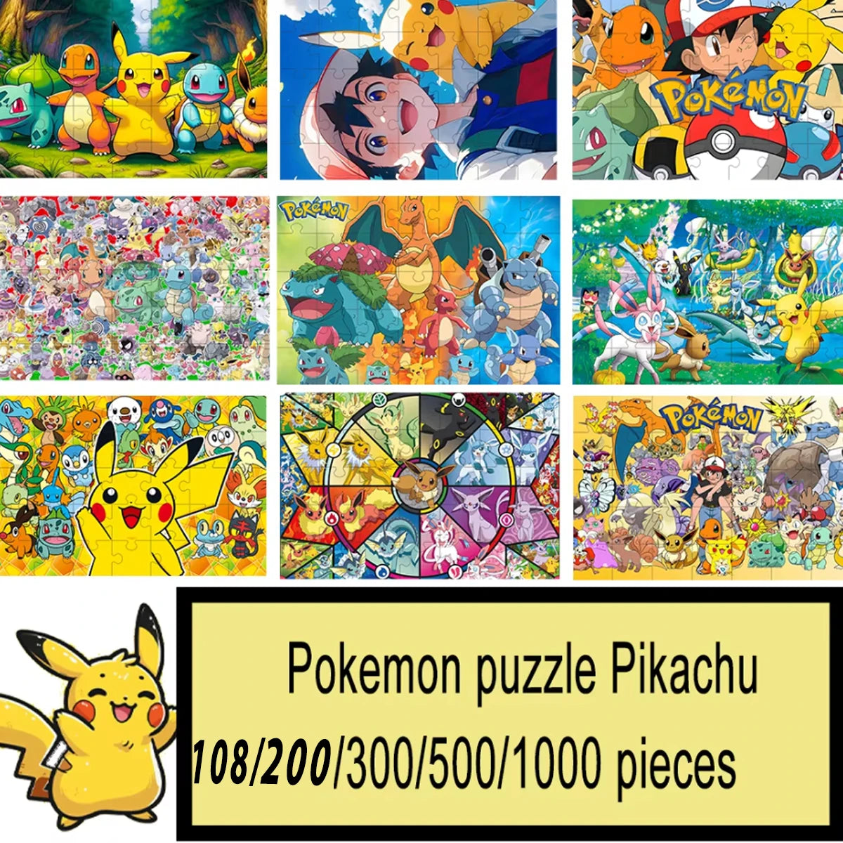 pokemon-jigsaw-puzzle-pikachu-108-200-300-500-1000-pieces-wooden-onepiece-puzzles-for-adults-childreneducational-toys-gifts