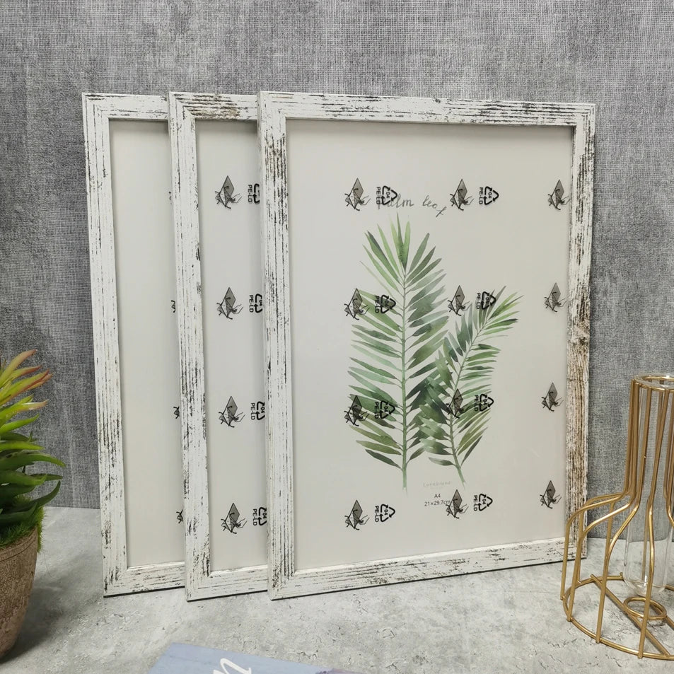 3pcs wooden photo frames for picture wall 10x15 15x20 20x25 a4 pictures frame stand desktop decor commemorative gift