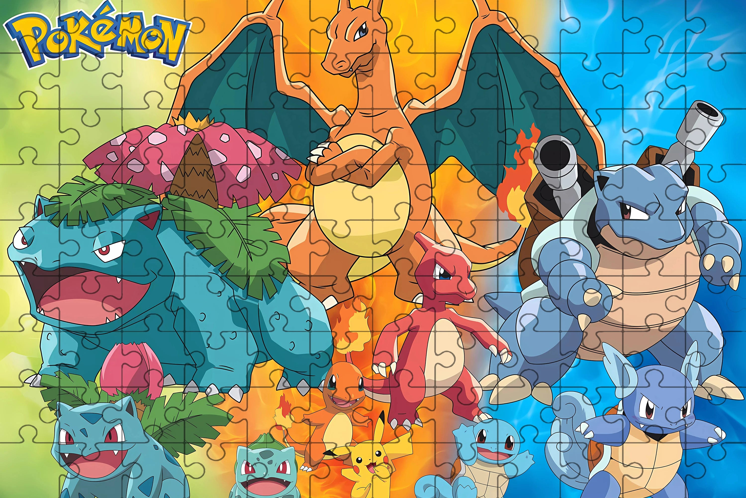 Pokemon jigsaw puzzle pikachu 108/200/300/500/1000 pieces wooden onepiece puzzles for adults childreneducational toys