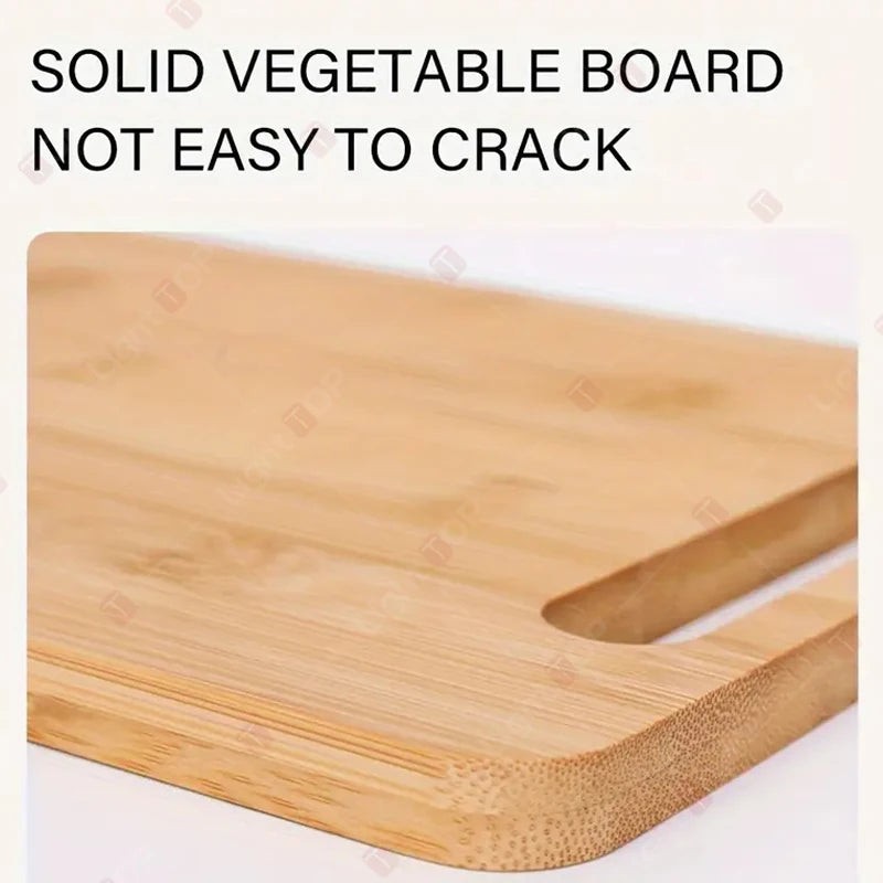 Kitchen wooden chopping boards cutting board double-sided available thick perfect for and dining room