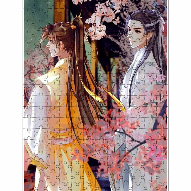 Mo dao zu shi 300/500/1000 pieces puzzle anime characters wei wu xian jigsaw for adults diy decompression game kids