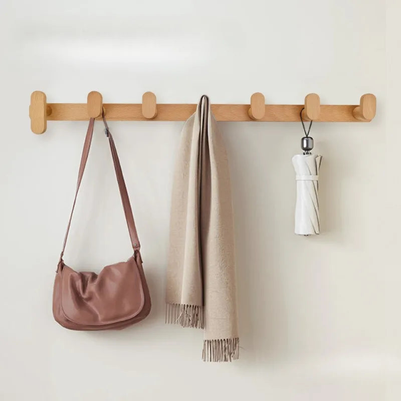 nordic-solid-wood-hook-no-punching-creative-clothes-hook-door-back-wall-clothes-and-hats-no-punching-hook