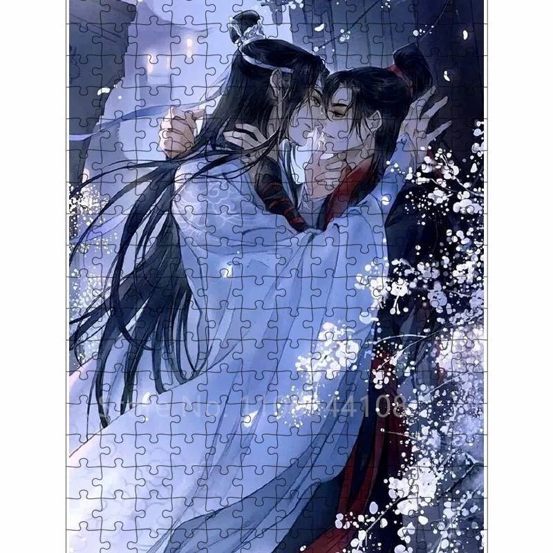 Mo dao zu shi 300/500/1000 pieces puzzle anime characters wei wu xian jigsaw for adults diy decompression game kids
