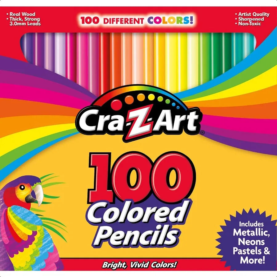 Colored pencils 100 assorted colors back to school ply list ential bulk pack for rooms and in class for teachers