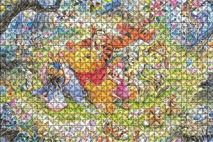 108/200/300/500/1000 pieces disney winnie the pood jigsaw puzzles for adults toys gifts wooden high-quality floor