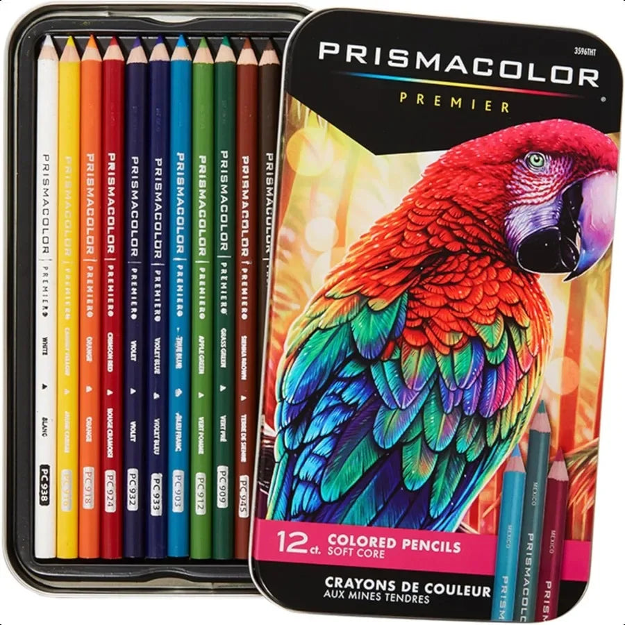 Premier colored pencils soft core adult coloring 12 pack - united states - color pencil