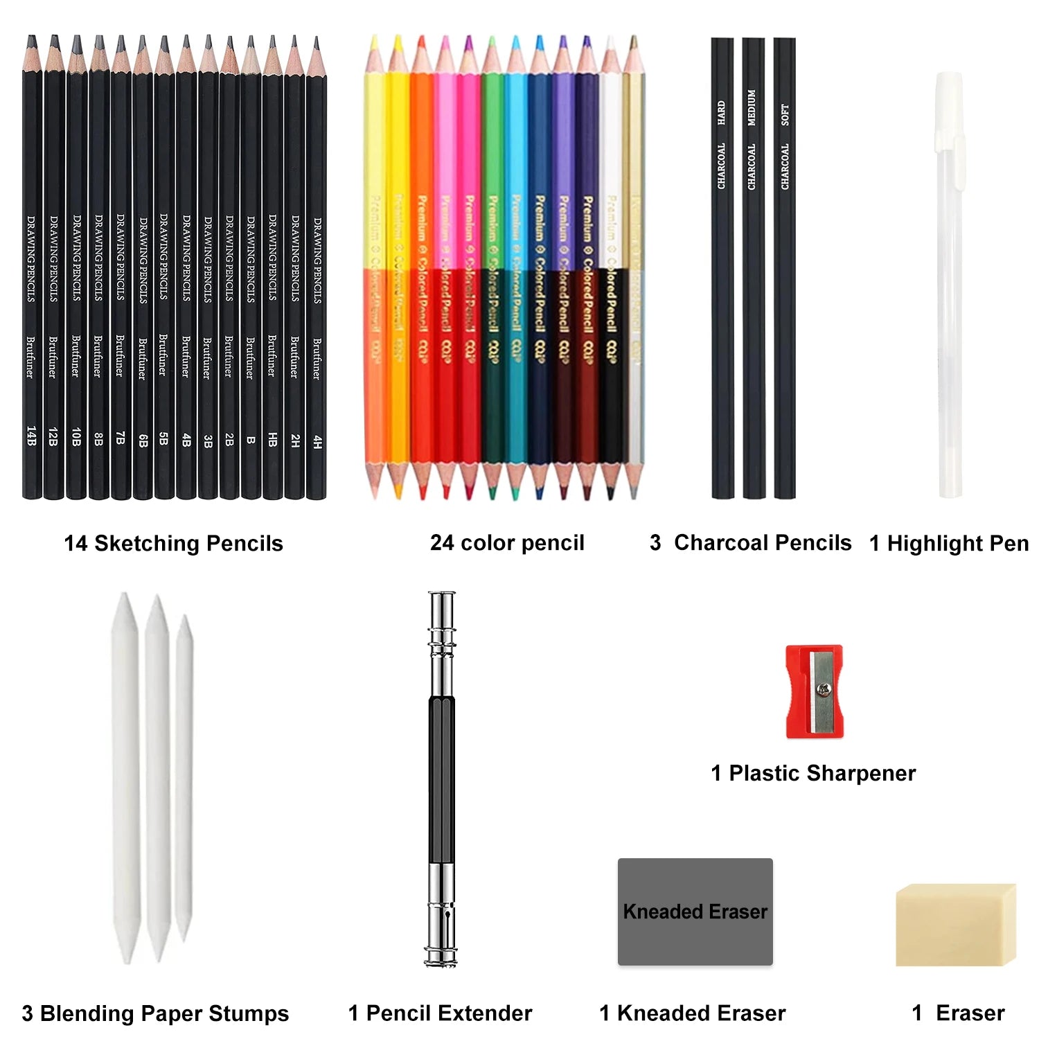 36/38/50/72colored pencils for adults coloring book premium artist pencil set handmade canvas wrap,extra accessories