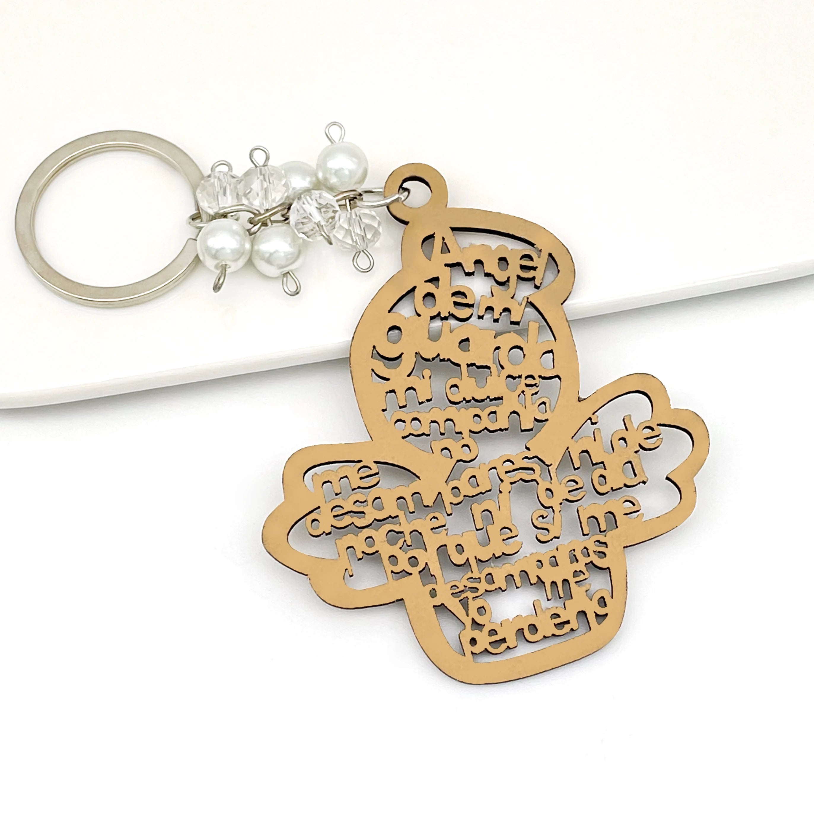 12pcs baptism angel wood keychain recuerdos de bautizo first communion christening favor - united states - key chain