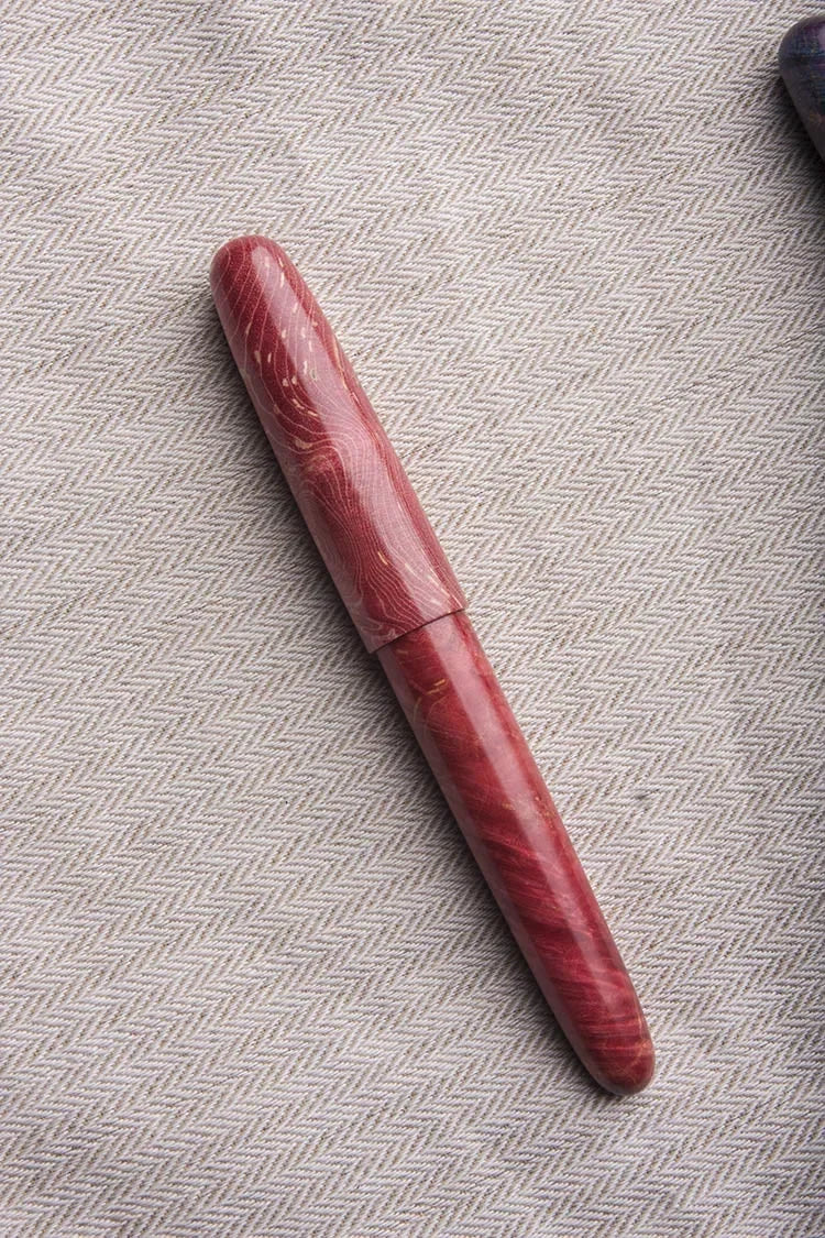 Beautiful pattern stabilized wood fountain pen iraurita nib writing ink school office supplies gift manual assembly