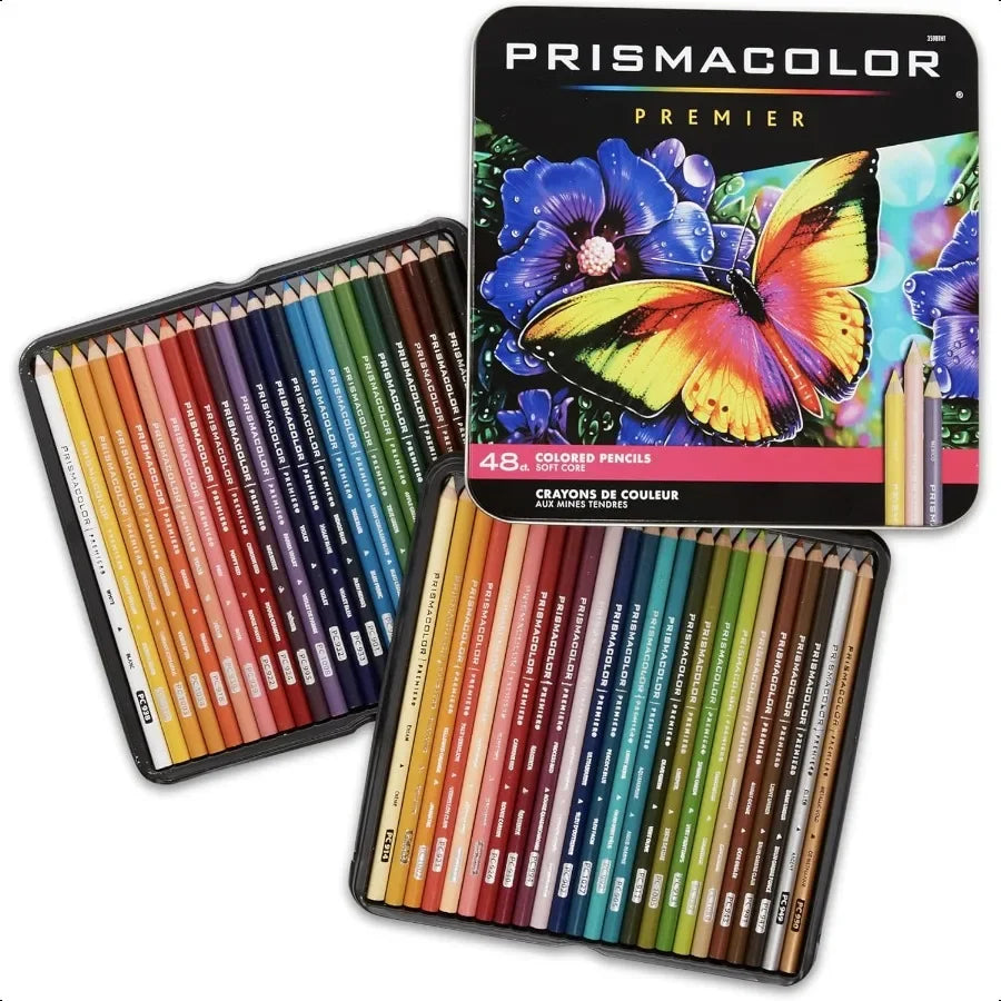 Premier colored pencils soft core 48 pack - united states - color pencil