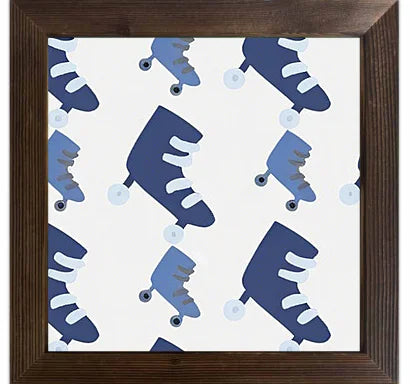 Available home classroom holiday decoration of cartoon animals cool picture case wooden frame oil painting - united