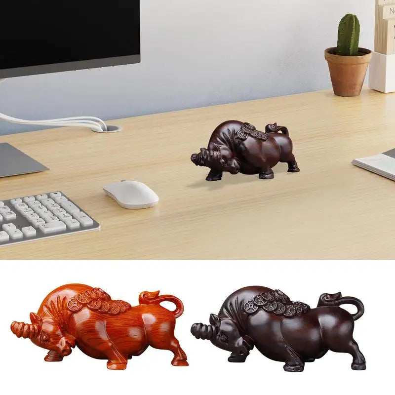 wooden-cow-statue-ebony-wood-carving-bull-ornaments-rosewood-bullish-wood-carving-vivid-and-lifelike-home-table-decor-figurine