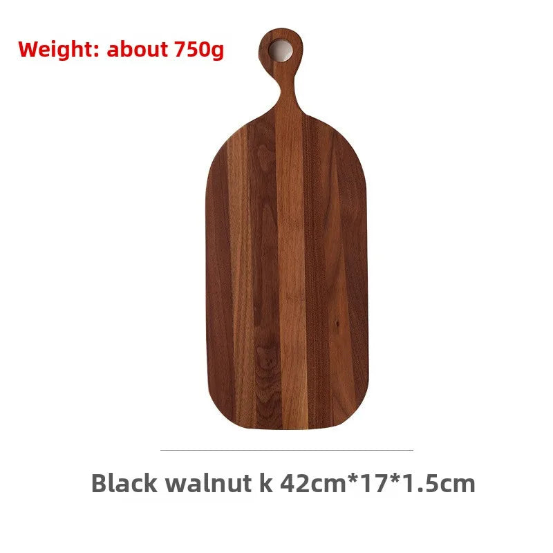 Acacia walnut cutting board wood cheese cheese steak outdoor camping portable fruit - gg
