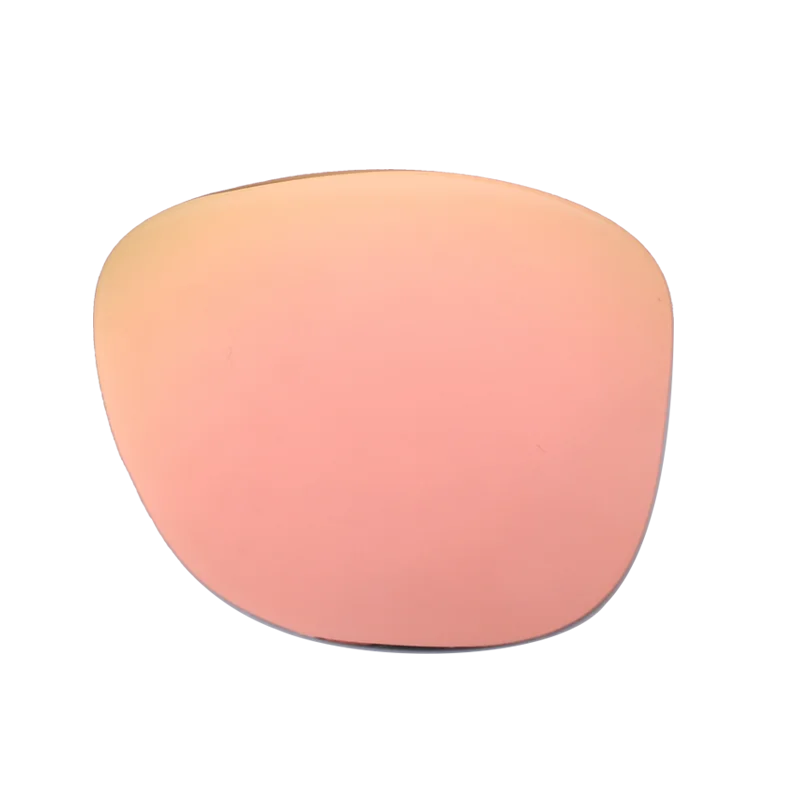 One piece lens wooden sunglasses spain customer - 05 rose gold / wood peel box