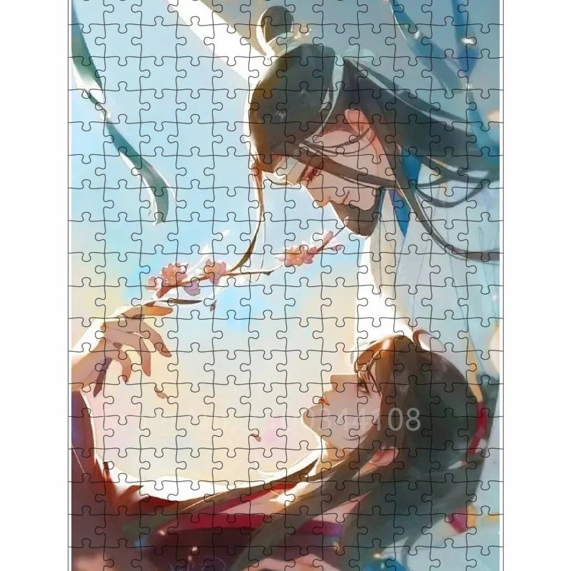 Mo dao zu shi 300/500/1000 pieces puzzle anime characters wei wu xian jigsaw for adults diy decompression game kids